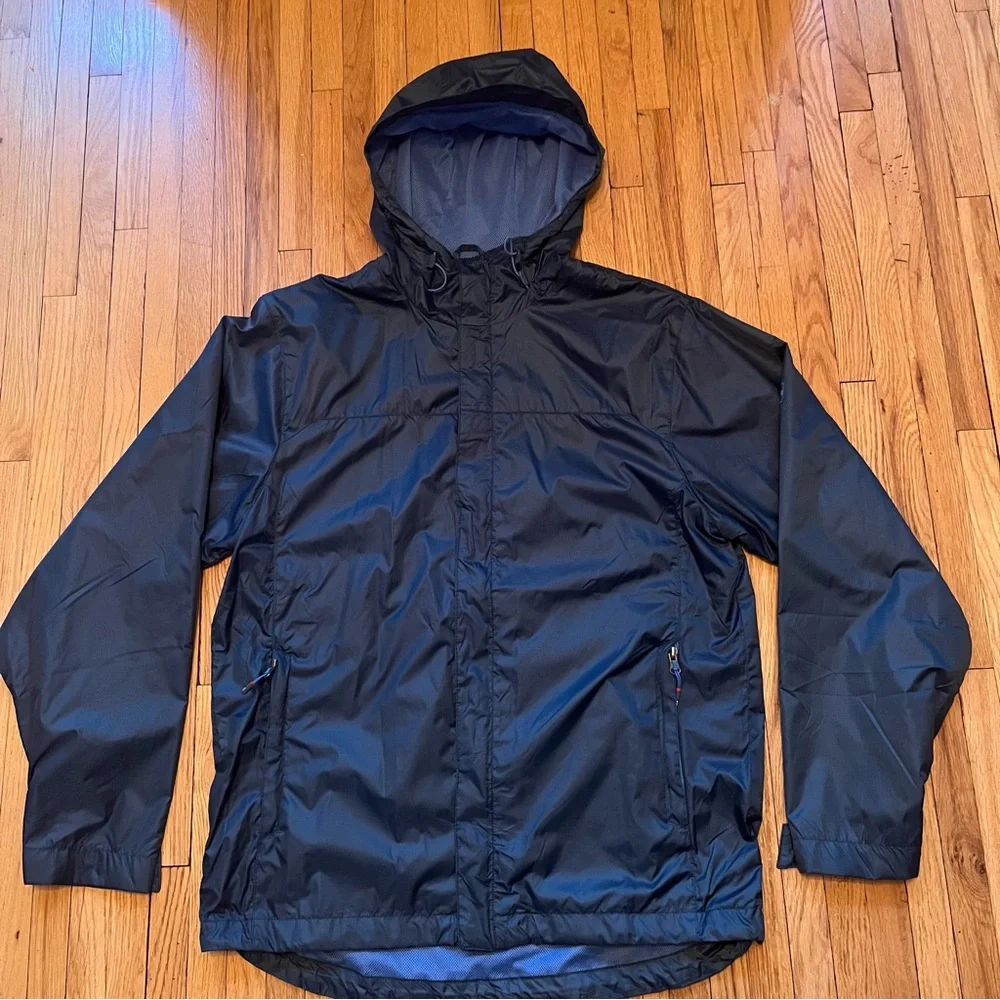Swiss Alps Navy Blue Men's Sz M Weather Resistant Hiking Gorpcore Outdoor Jacket